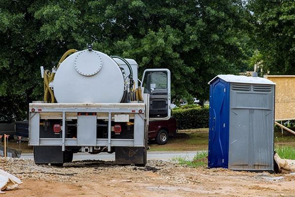 Porta Potty Rental of Galloway workers